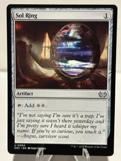 Sol Ring 94 U Commander: Duskmourn: House of Horror NM MTG - Image 1