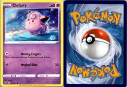 Clefairy 074/192 Rebel Clash Pokemon TCG Common NM - Image 3