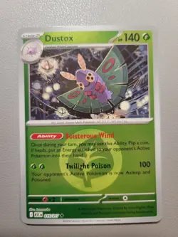 Dustox 015/217 Ascended Heroes (Energy) Reverse Holo Pokemon TCG NM - Image 1