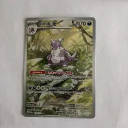 Pokemon TCG Nidoking Scarlet & Violet-151 [JPN] 174/165 Holo Illustration Rare - Image 1