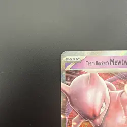 Pokemon TCG Team Rocket's Mewtwo ex SVP 216 Black Star Promo Holo NM - Image 2