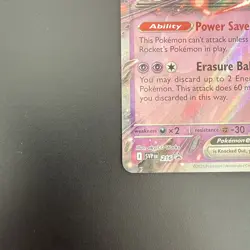 Pokemon TCG Team Rocket's Mewtwo ex SVP 216 Black Star Promo Holo NM - Image 4