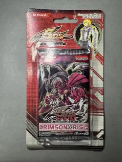 Yu-Gi-Oh! Crimson Crisis Blister Pack 1st Edition - Image 1