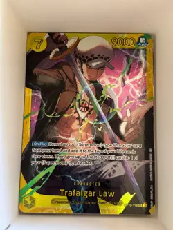 OP10-119 Trafalgar Law English SEC One Piece TCG Card Game - Image 1