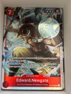 ST15-002 Edward.Newgate English SR One Piece TCG Card Game - Image 1