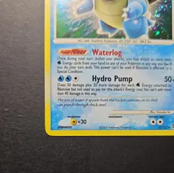Blastoise LV.52 Holo Secret Wonders 2/132 LP with FREEBIE card - Image 5