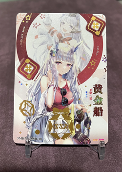Gold Ship - Uma Musume SSR Holo Anime Waifu Card - Goddess ACG - Image 1