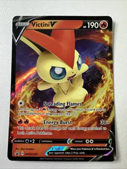Victini V SWSH104 SWSH: Sword & Shield Promo Cards Holo - Image 1