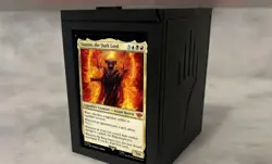 Custom Commander Deck MTG EDH Sauron, the Dark Lord heavy reanimate w/ deck case - Image 1