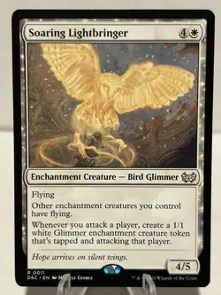 Soaring Lightbringer 11 R Commander: Duskmourn: House of Horror NM MTG - Image 1