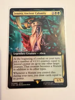 Jenova, Ancient Calamity (Extended Art) ✅ Final Fantasy ✅ Magic (mtg) - Image 1