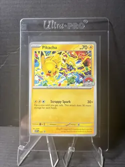 Pokemon TCG Worlds 2025 Pikachu Promo Near Mint - Image 1