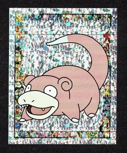 1999 Merlin Pokemon Slowpoke Prism #S13 – NM - Image 1