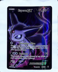 Espeon-EX - 117/122 - Full Art Ultra Rare DMG, English Pokemon BREAKPoint - Image 1