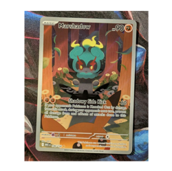 Pokemon TCG Marshadow 146/132 Me01 Mega Evo Illustration Rare Holo 90HP - Image 1