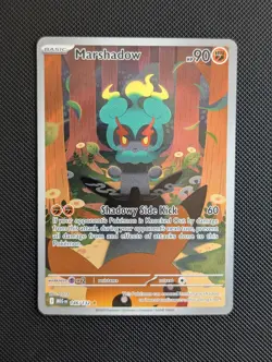 Marshadow IR 146/132 Pokemon Mega Evolution (NM) Illustration Rare Full Art - Image 1