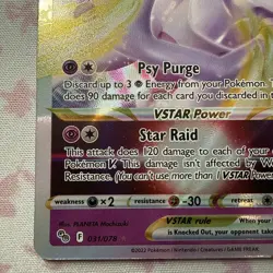 Mewtwo VSTAR Ultra Rare Holo Full Art 031/078 Pokemon GO Nm🔥 - Image 4