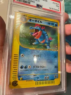 Carte Pokemon Aligatueur/Feraligatr Holo Bleed eCARD Lottery Promo 016/P PSA 7 - Image 4