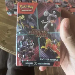 Pokemon TCG Scarlet & Violet—Destined Rivals Booster Bundle 6 Packs Mewtwo Ho-Oh - Image 2