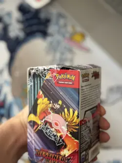 Pokemon TCG Destined Rivals Half Booster Box 18 Pack - Sealed - Small Tear￼ - Image 3