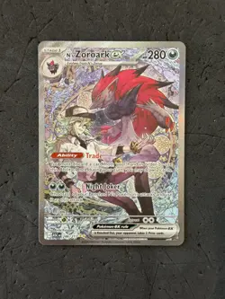 N's Zoroark EX 286/217 Special Illustration Rare Ascended Heroes Pokemon TCG - Image 1
