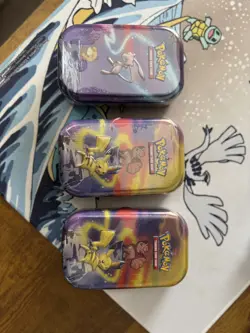 3x Pokemon TCG Kanto Power Mini Tin Brand New And Sealed - Image 1