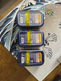 3x Pokemon TCG Kanto Power Mini Tin Brand New And Sealed - Image 2