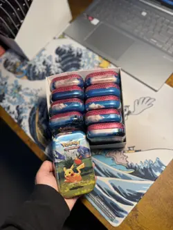 10x Pokemon Mega Evolution Ascended Heroes Mini Tins Display - Image 1