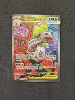 Mega Scrafty ex 285/217 SIR - Pokemon TCG Ascended Heroes - Image 1
