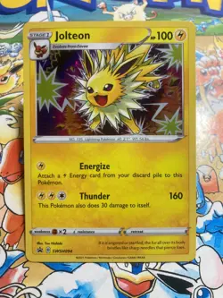Jolteon SWSH094 Promo SWSH Black Star Pokemon TCG - Image 1