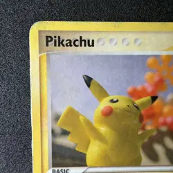 2005 Pokemon PIKACHU 16/17 COMMON POP SERIES 2 Heavy Played Condition - Image 4