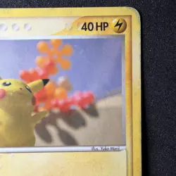 2005 Pokemon PIKACHU 16/17 COMMON POP SERIES 2 Heavy Played Condition - Image 5