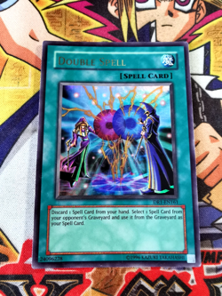Double Spell dr1-en161 (MP) Ultra Rare Yu-Gi-Oh! - Image 1