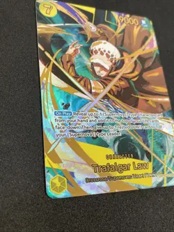 One Piece TCG TRAFALGAR LAW OP10-119 SEC SP - ENG ENGLISH PRB02 - Image 2