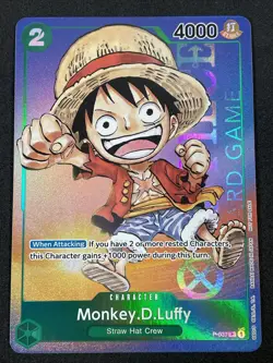 One Piece TCG MONKEY.D.LUFFY P-037 - ENG ENGLISH - Image 1