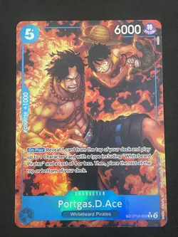 One Piece TCG PORTGAS.D.ACE OP08-052 - ENG ENGLISH - Image 1