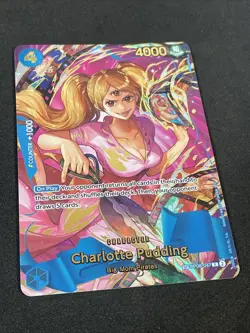 One Piece TCG CHARLOTTE PUDDING OP06-047 R SP - ENG ENGLISH PRB-02 - Image 2