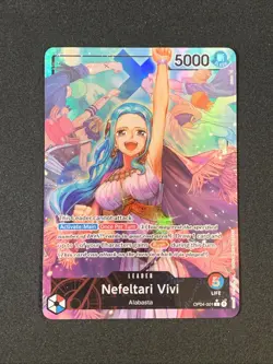 One Piece TCG NEFELTARI VIVI OP04-001 L - ENG ENGLISH - Image 1