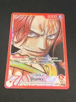 One Piece TCG SHANKS OP09-001 L - ENG ENGLISH - Image 3