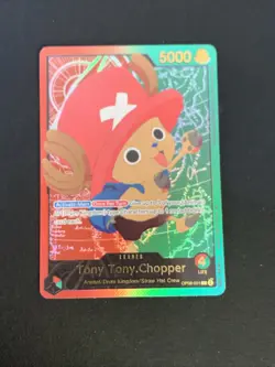 One Piece TCG TONY TONY.CHOPPER OP08-001 L - ENG ENGLISH - Image 1