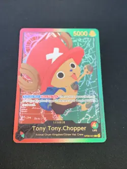 One Piece TCG TONY TONY.CHOPPER OP08-001 L - ENG ENGLISH - Image 3