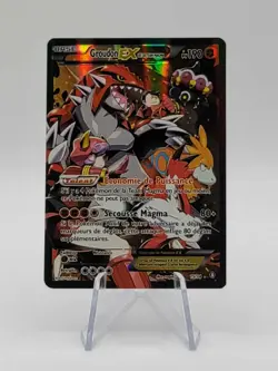 Pokemon Team Magma's Groudon EX Holo Card 15/34 Double Crisis 2015 NM LP - Image 1