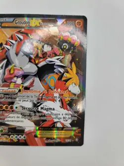 Pokemon Team Magma's Groudon EX Holo Card 15/34 Double Crisis 2015 NM LP - Image 3