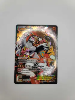 Pokemon Team Magma's Groudon EX Holo Card 15/34 Double Crisis 2015 NM LP - Image 4