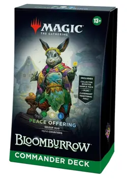 Mtg Magic The Gathering Bloomburrow Commander Deck - Peace Offering [NEW] - Image 1