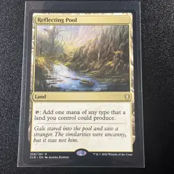 MTG Magic The Gathering Reflecting Pool NM Battle for Baldur’s Gate (CLB) - Image 1