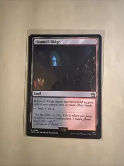 MTG Haunted Ridge WHO 0286 R NM Regular - Image 1