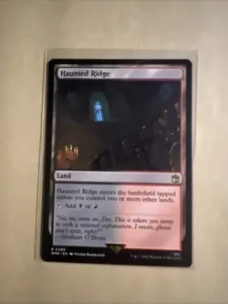 MTG Haunted Ridge WHO 0286 R NM Regular - Image 2