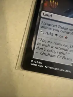 MTG Haunted Ridge WHO 0286 R NM Regular - Image 3