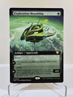 MTG Exploration Broodship (Extended Art) Regular Commander: Edge of Eternities - Image 1